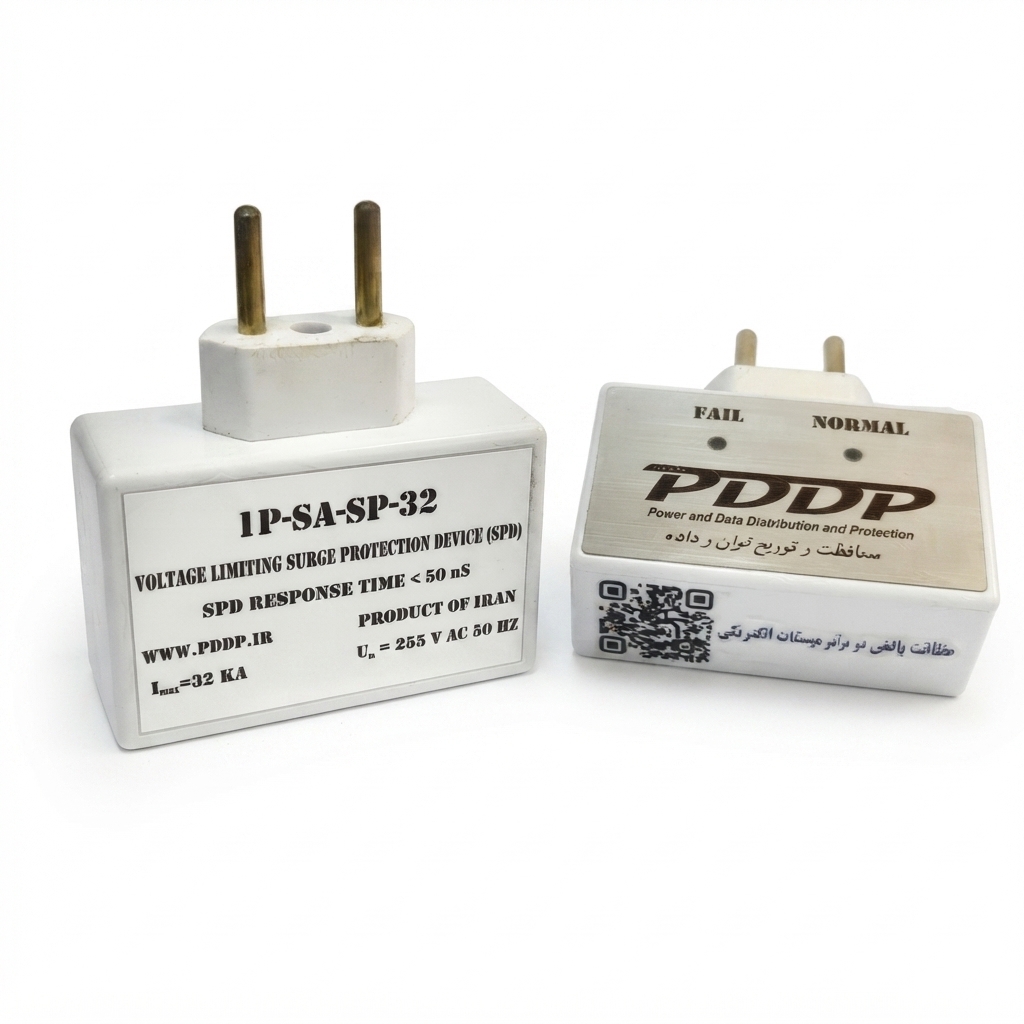 خرید محافظ پیشرفته برق پریزی ساختمان PDDP مدل 1P-SA-32S